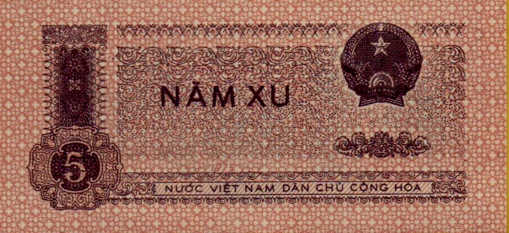 Vietnam 5 1964 UNC P-76/b